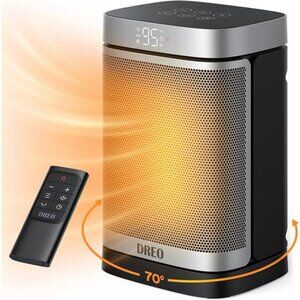 Space Heater, 1500W Portable Electric Heaters for Indoor Use, PTC Ceramic Heater